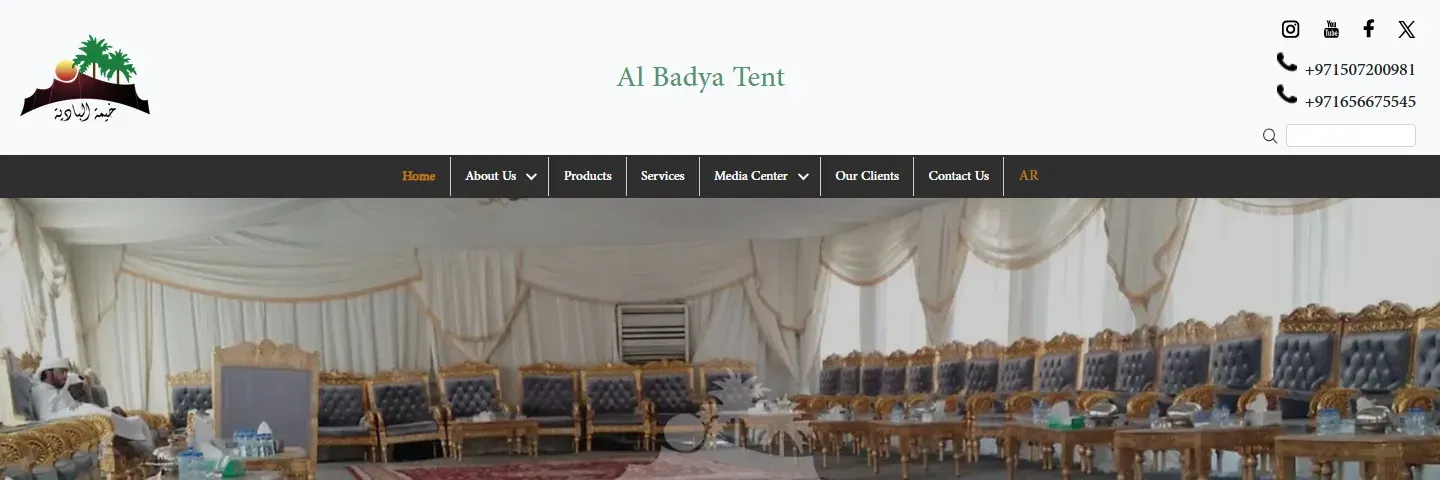 Al Badya Tent — Performance Rebuild
